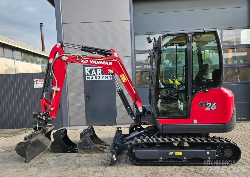 Yanmar SV 26 Miniekskavaatorid < 7 t