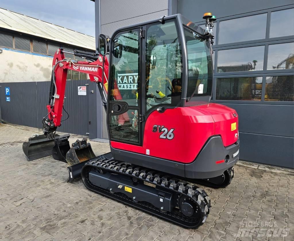 Yanmar SV 26 Miniekskavaatorid < 7 t
