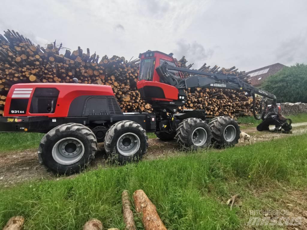 Komatsu 931 XC Harvesterid