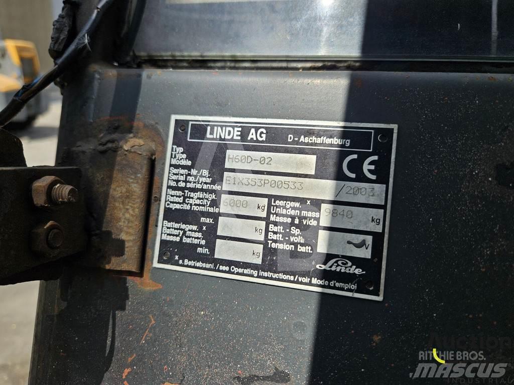 Linde H60D-02 Diiseltõstukid