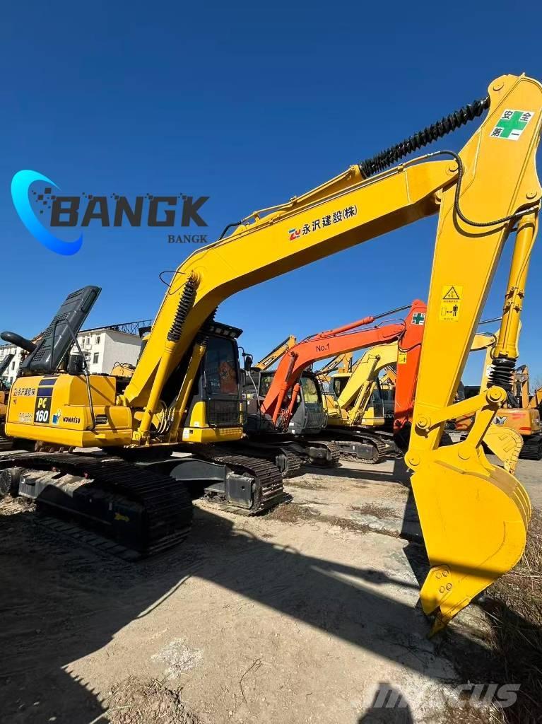 Komatsu PC 160 Roomikekskavaatorid