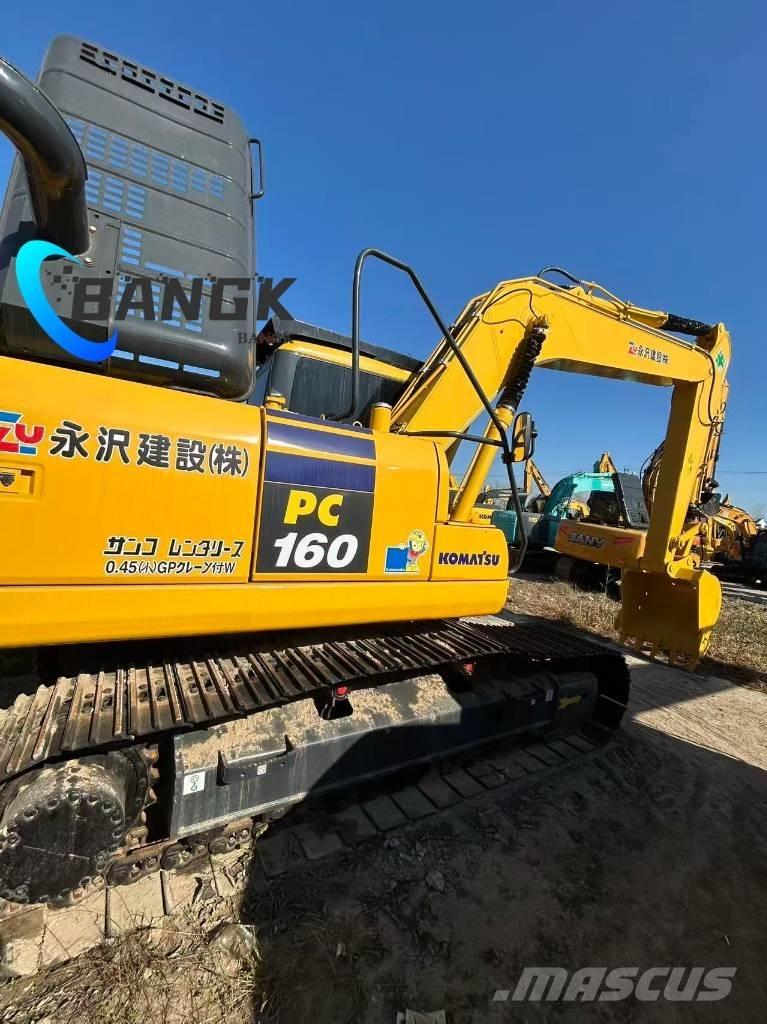 Komatsu PC 160 Roomikekskavaatorid