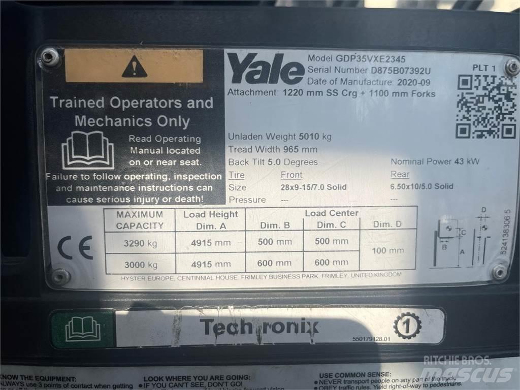 Yale GDP35VX Diiseltõstukid