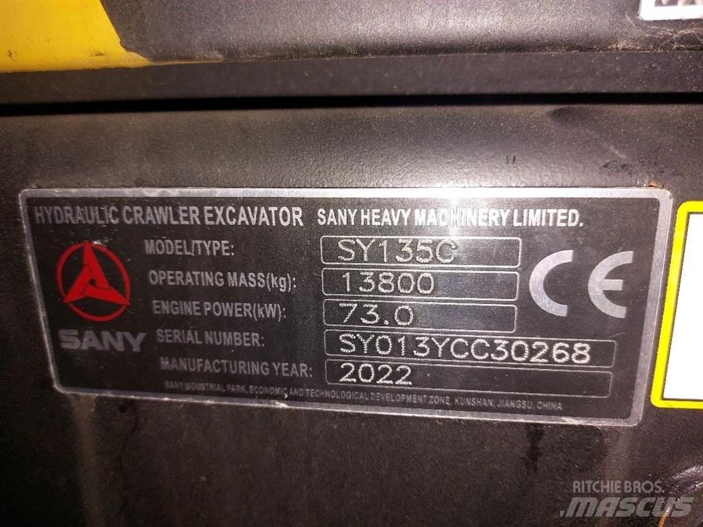 Sany SY 135 C (NEW) Roomikekskavaatorid