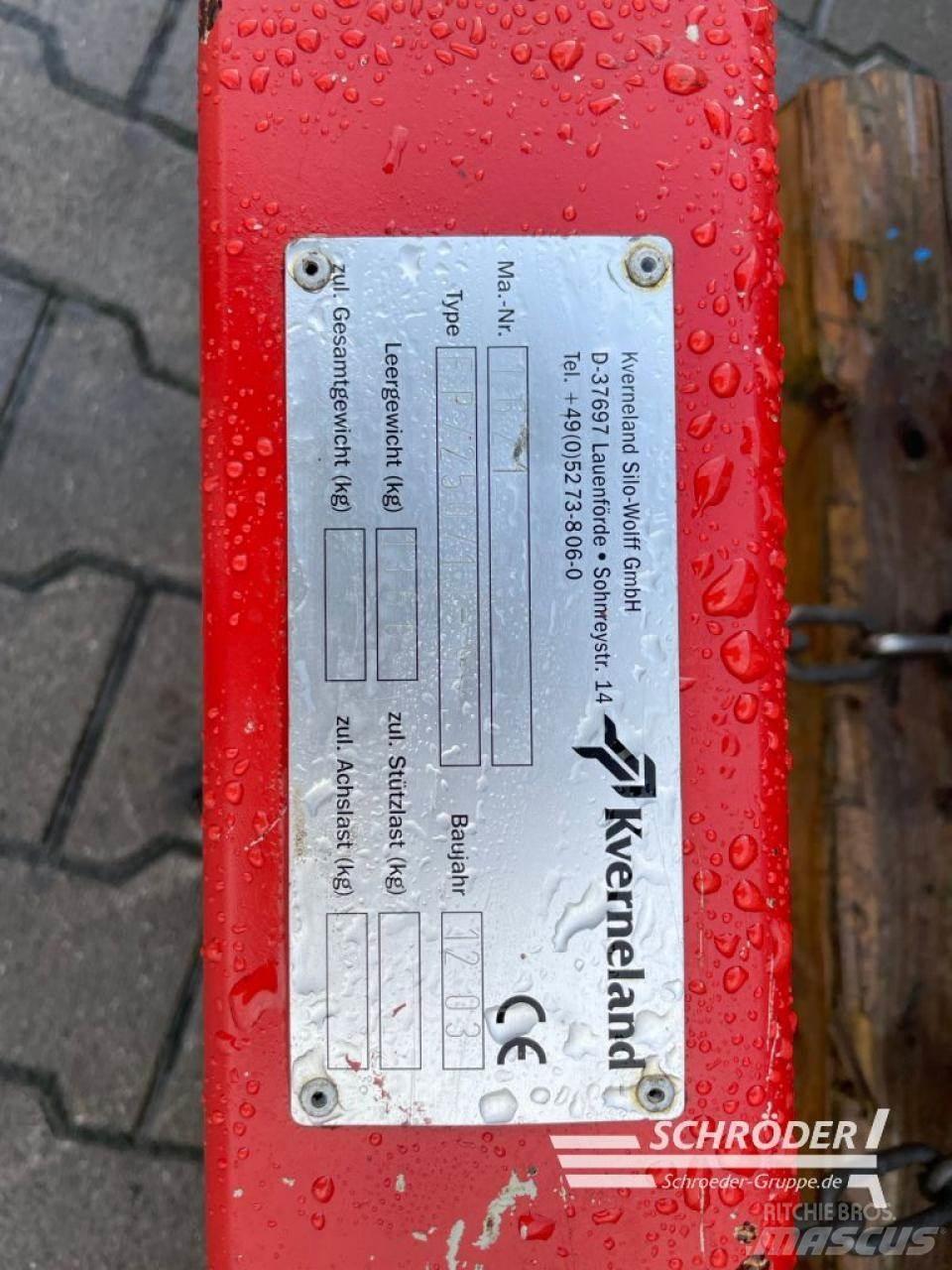 Kverneland 2,50 M Rullmasinad