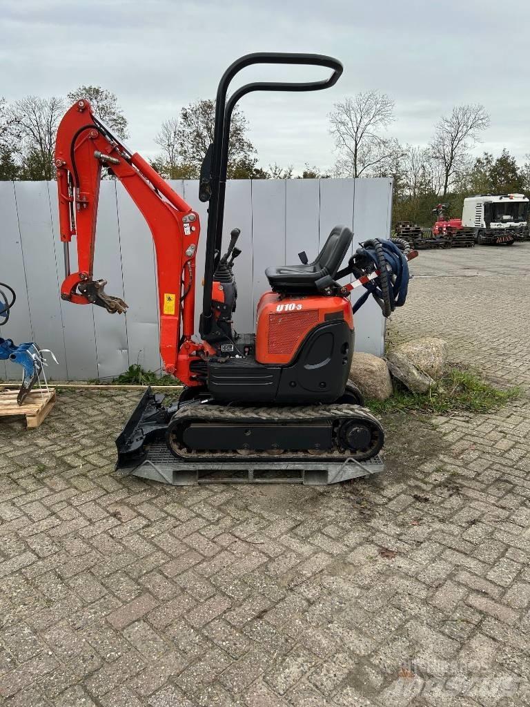 Kubota U 10-3 Miniekskavaatorid < 7 t