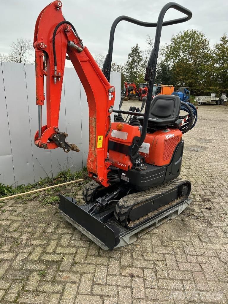Kubota U 10-3 Miniekskavaatorid < 7 t