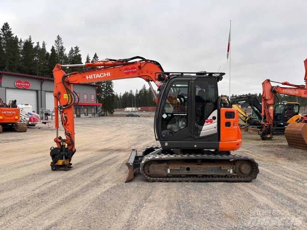 Hitachi ZX 85 US-6 Väikeekskavaatorid 7t-12t