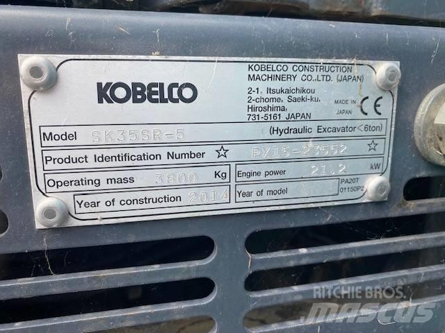 Kobelco SK 35 SR-5 Miniekskavaatorid < 7 t