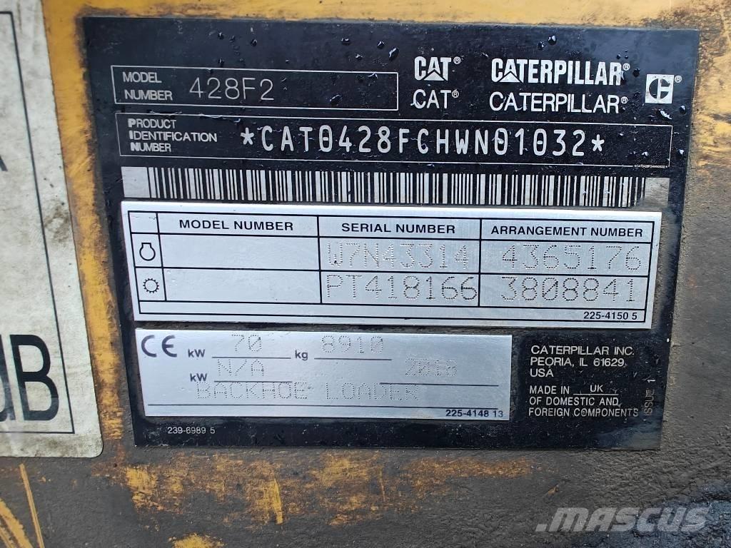 CAT 428 F2 Ekskavaatorlaadurid