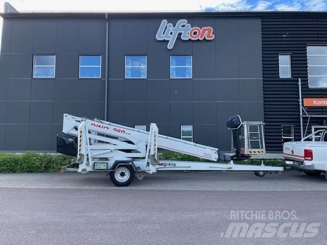 Dino 260 XTD Skylift Järelveetavad korvtõstukid