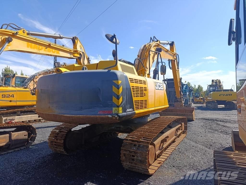 JCB JS 260 Roomikekskavaatorid