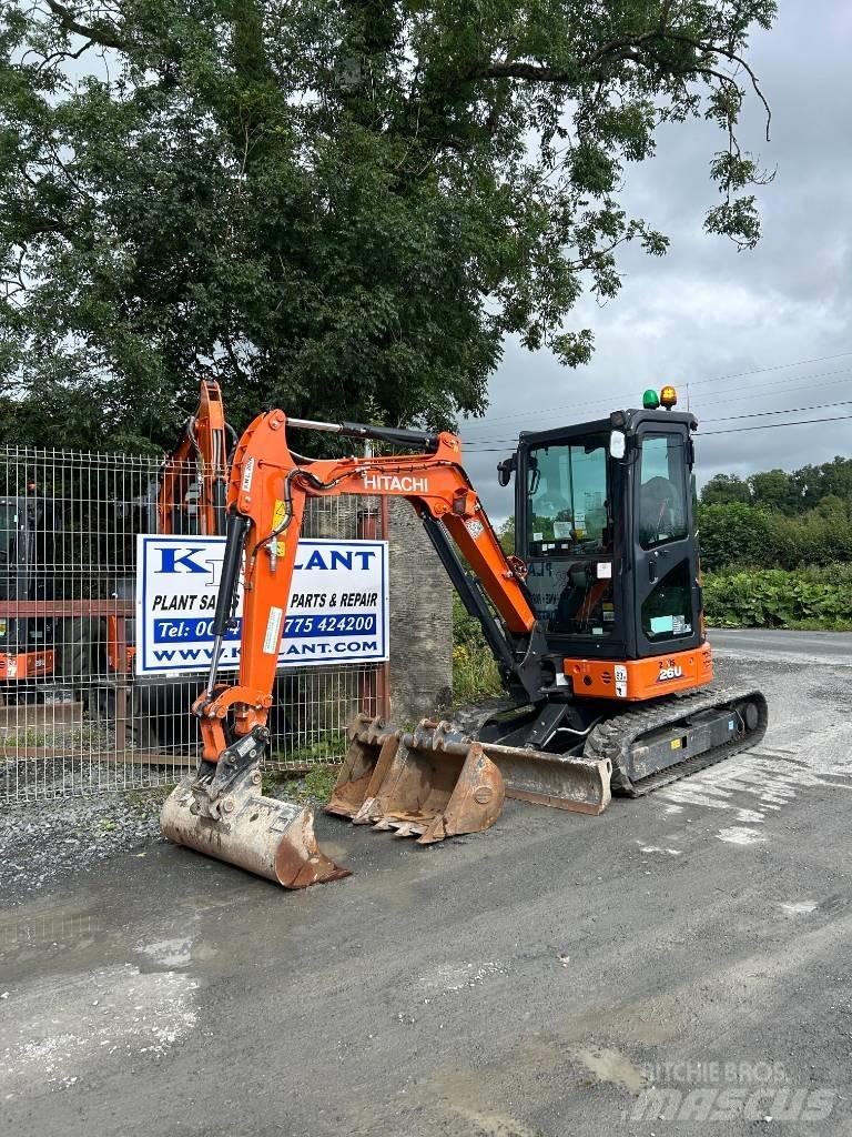 Hitachi ZX 26 U-6 Miniekskavaatorid < 7 t