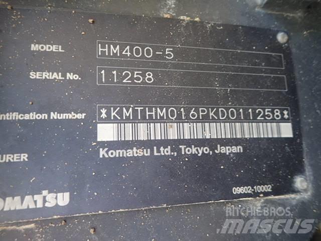 Komatsu HM 400-5 Liigendraamiga pinnaseveokid