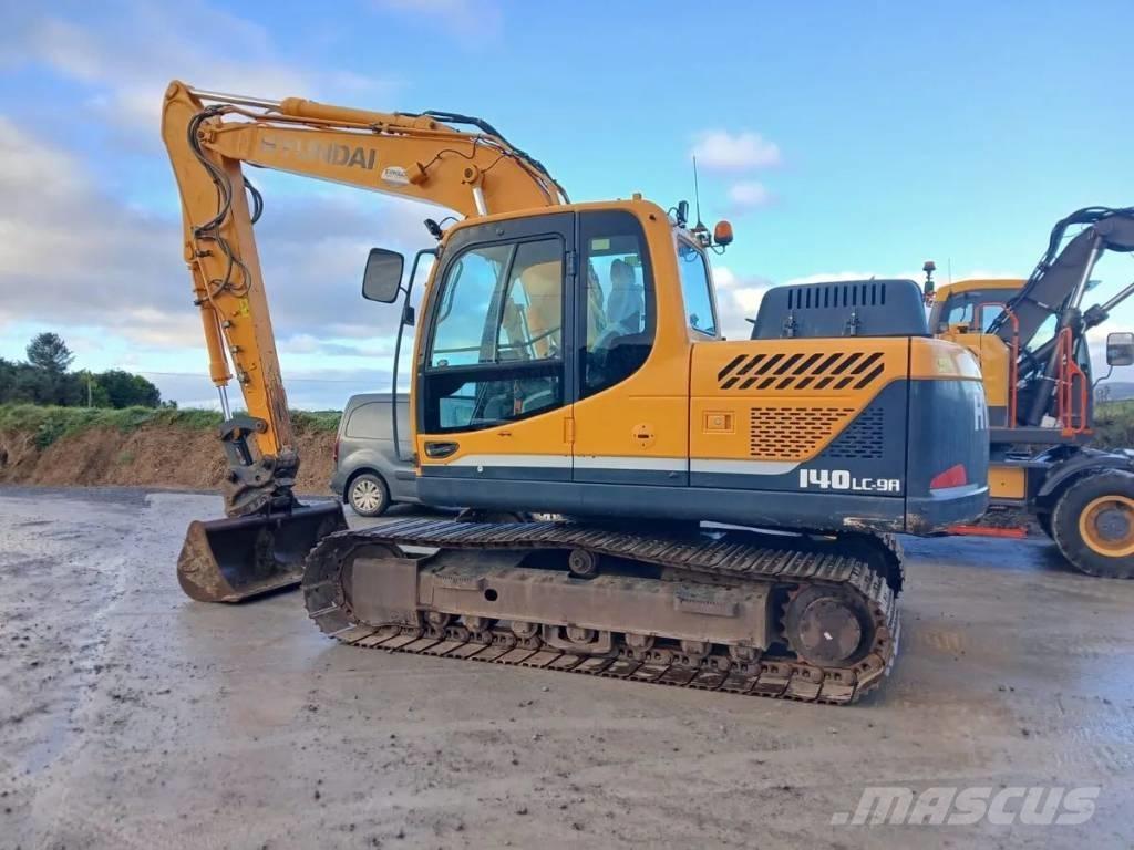 Hyundai R 140 Roomikekskavaatorid