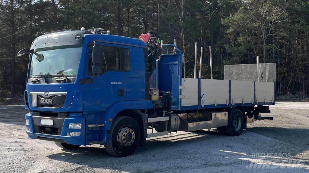MAN TGM 18.290 Kraanaga veokid