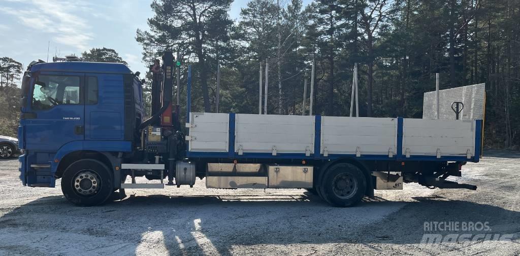 MAN TGM 18.290 Kraanaga veokid