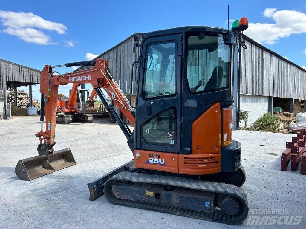 Hitachi ZX 26 U-6 Miniekskavaatorid < 7 t