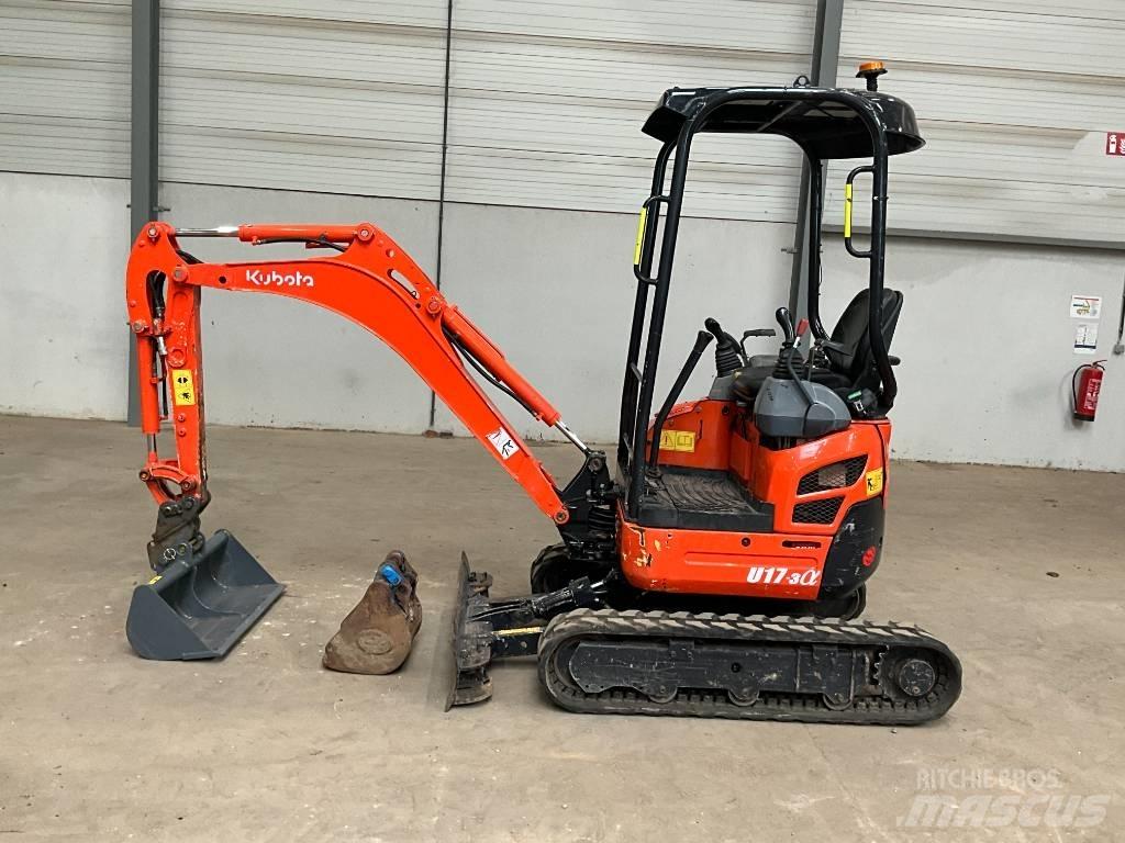 Kubota U 17-3 A Miniekskavaatorid < 7 t