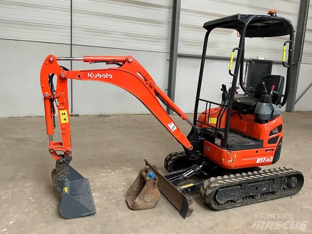 Kubota U 17-3 A Miniekskavaatorid < 7 t