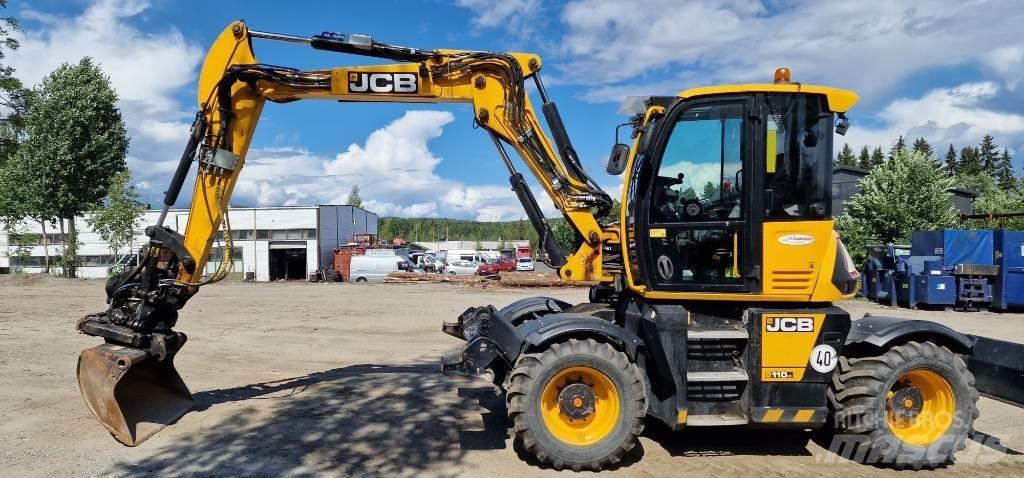 JCB Hydradig 110W Ratasekskavaatorid