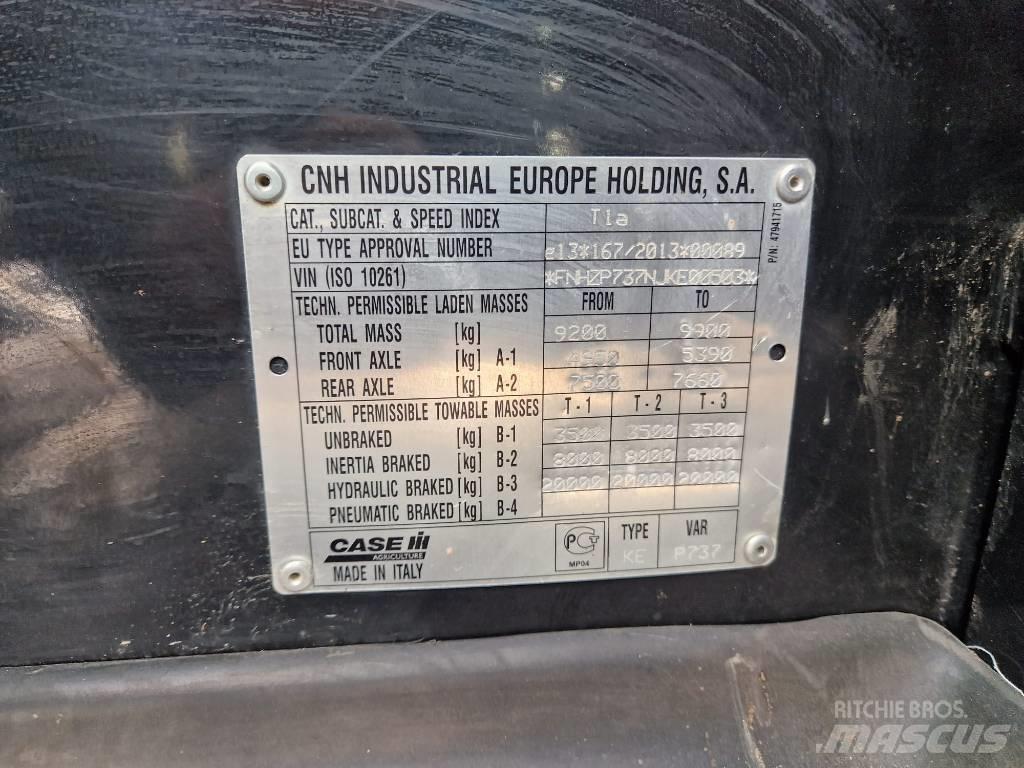 Case IH Farmlift 737 Teleskooplaadurid
