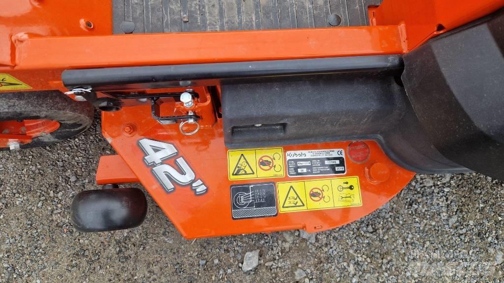 Kubota Z 122 RKW 0 - pöörderaadiuse niidukid