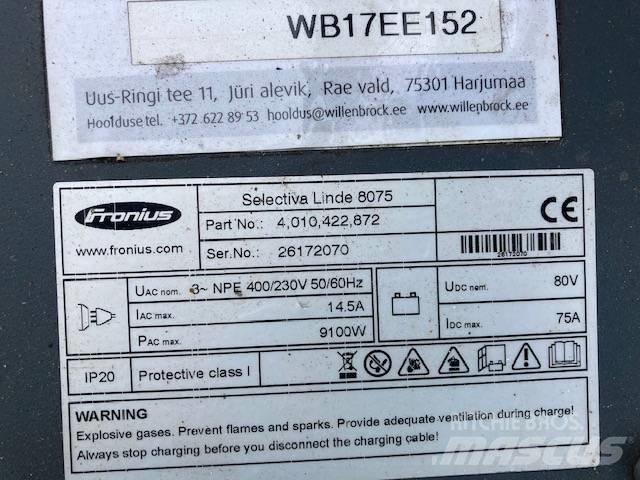 Linde E30/600HL/387 Elektritõstukid