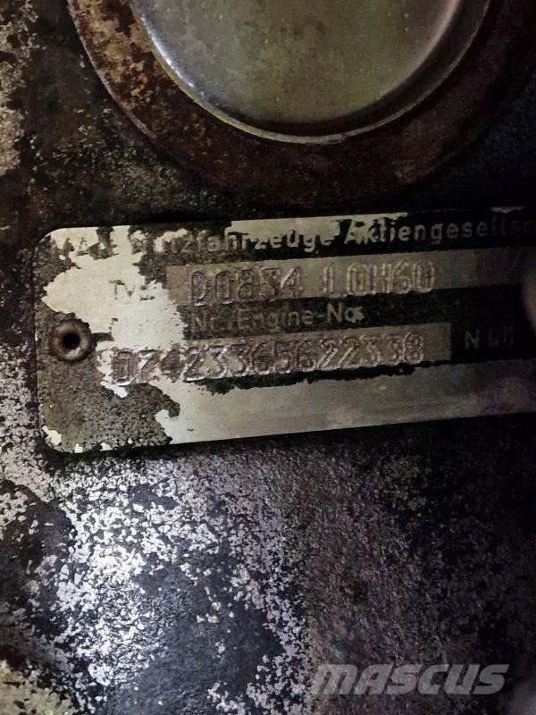 MAN D0834 LOH60 Mootorid