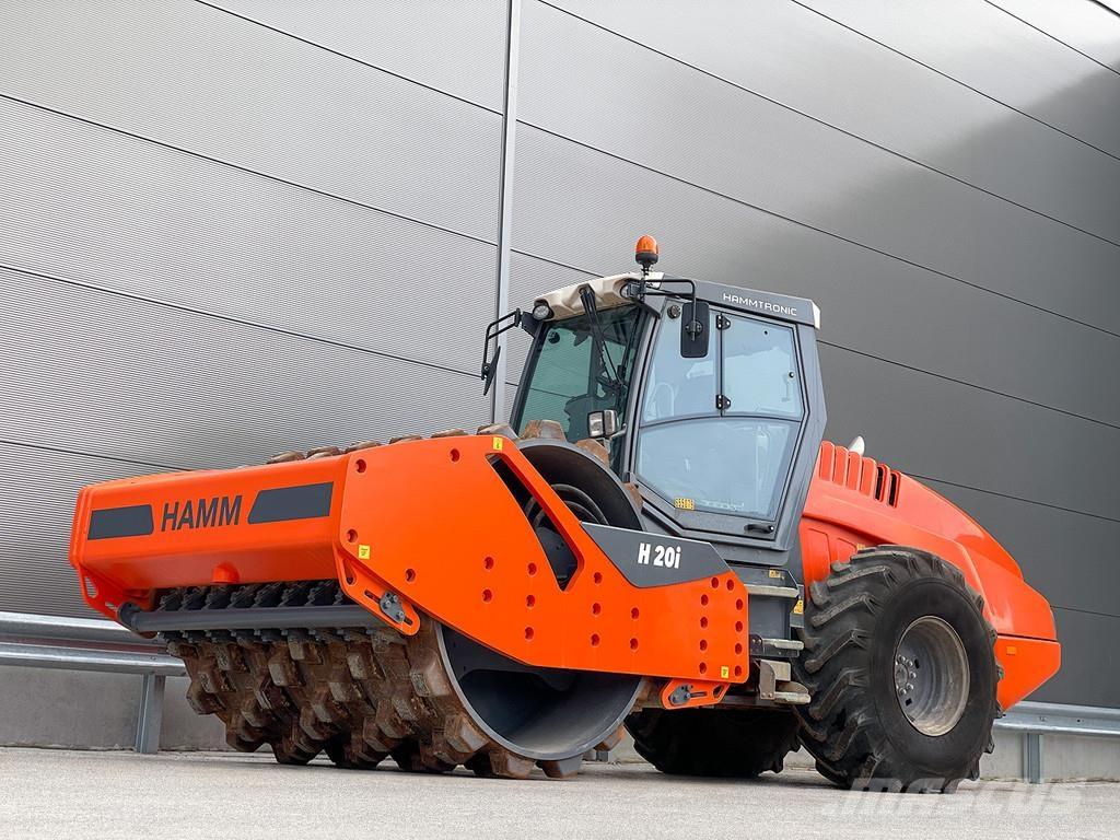 Hamm H 20I P Ühe trumliga rullid