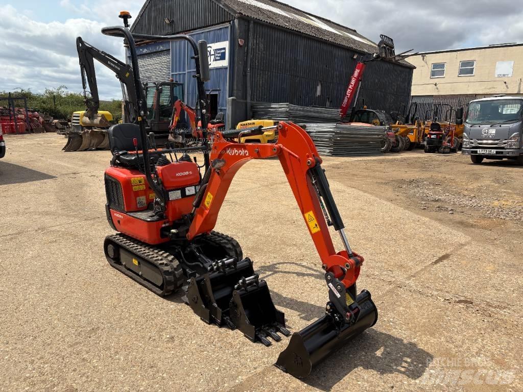 Kubota K 008-5 Miniekskavaatorid < 7 t
