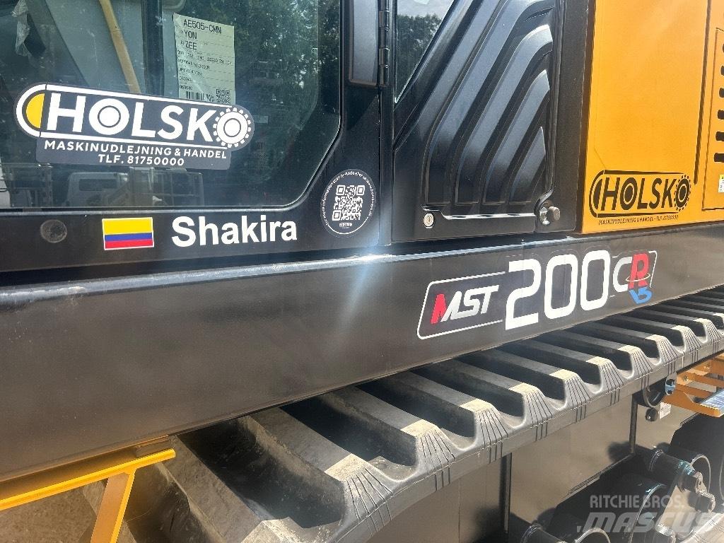 Morooka MST 200 CR Roomikkallurid