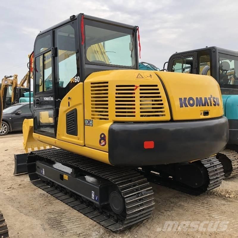 Komatsu PC 60 Roomikekskavaatorid