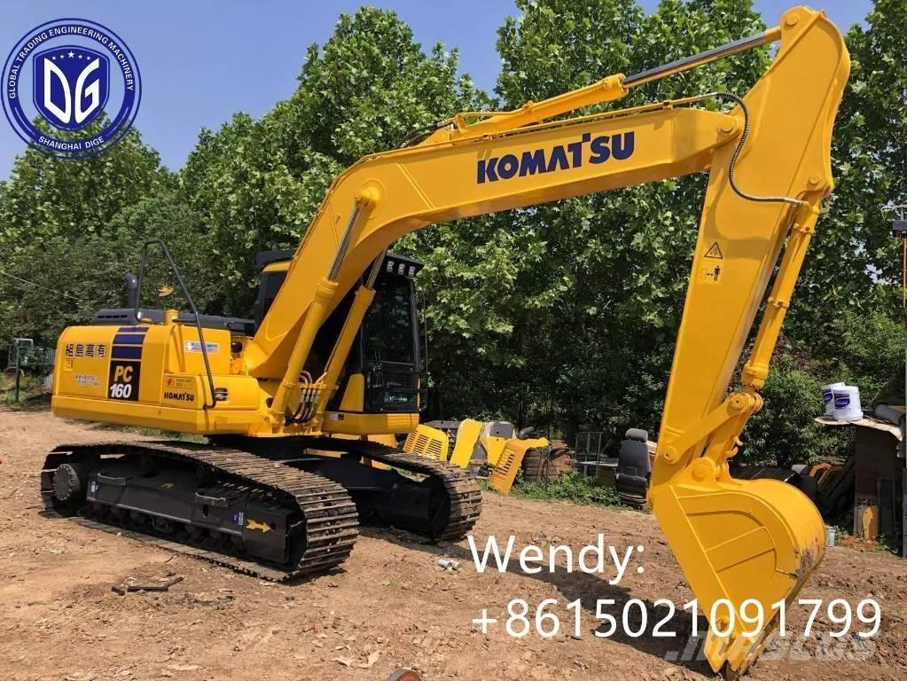 Komatsu PC 160 Roomikekskavaatorid