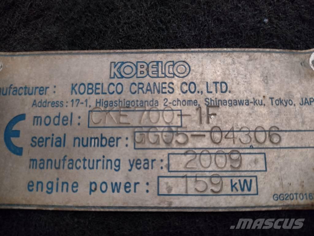 Kobelco CKE700-1F Roomikkraanad