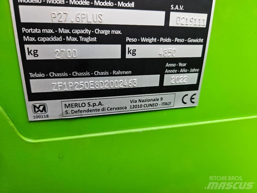 Merlo P27.6 Plus Teleskooplaadurid