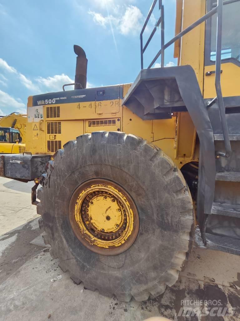 Komatsu WA 500 Rataslaadurid