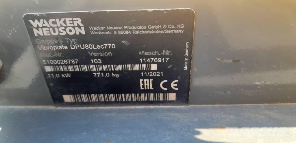 Wacker Neuson DPU 80 Vibraatorid