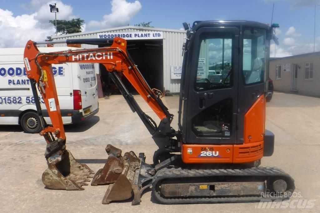 Hitachi ZX 26 U-6 Miniekskavaatorid < 7 t