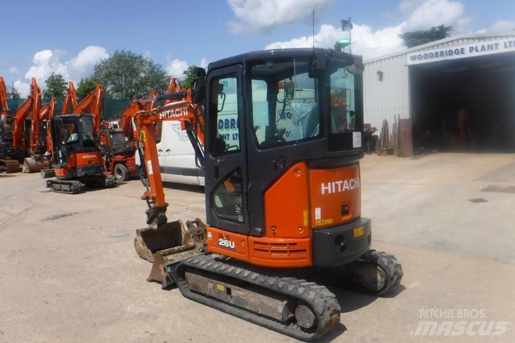 Hitachi ZX 26 U-6 Miniekskavaatorid < 7 t