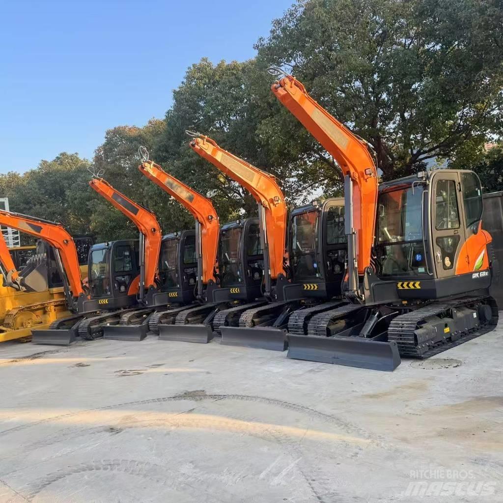 Doosan DX 60-9 C Roomikekskavaatorid
