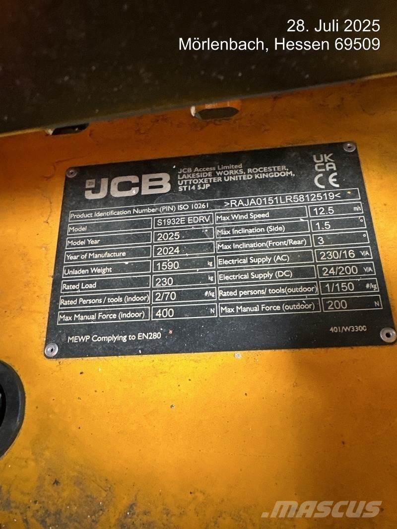JCB S1932E Käärtõstukid