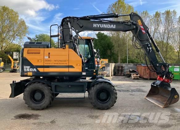 Hyundai HW140A Ratasekskavaatorid
