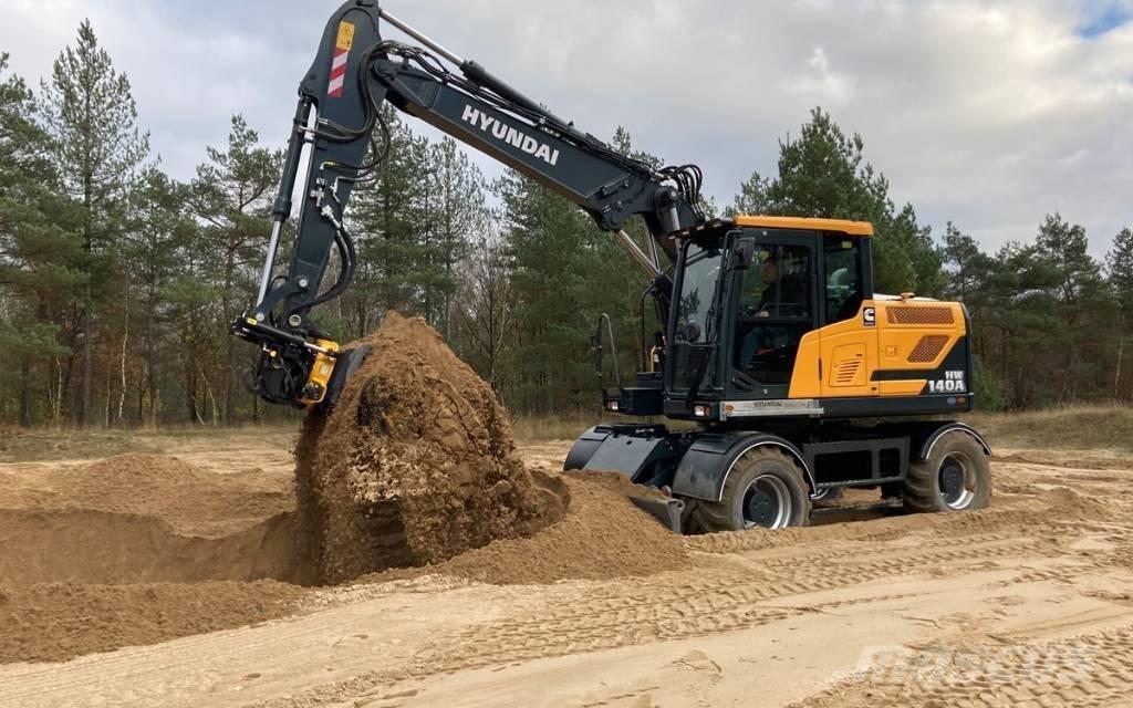 Hyundai HW140A Ratasekskavaatorid