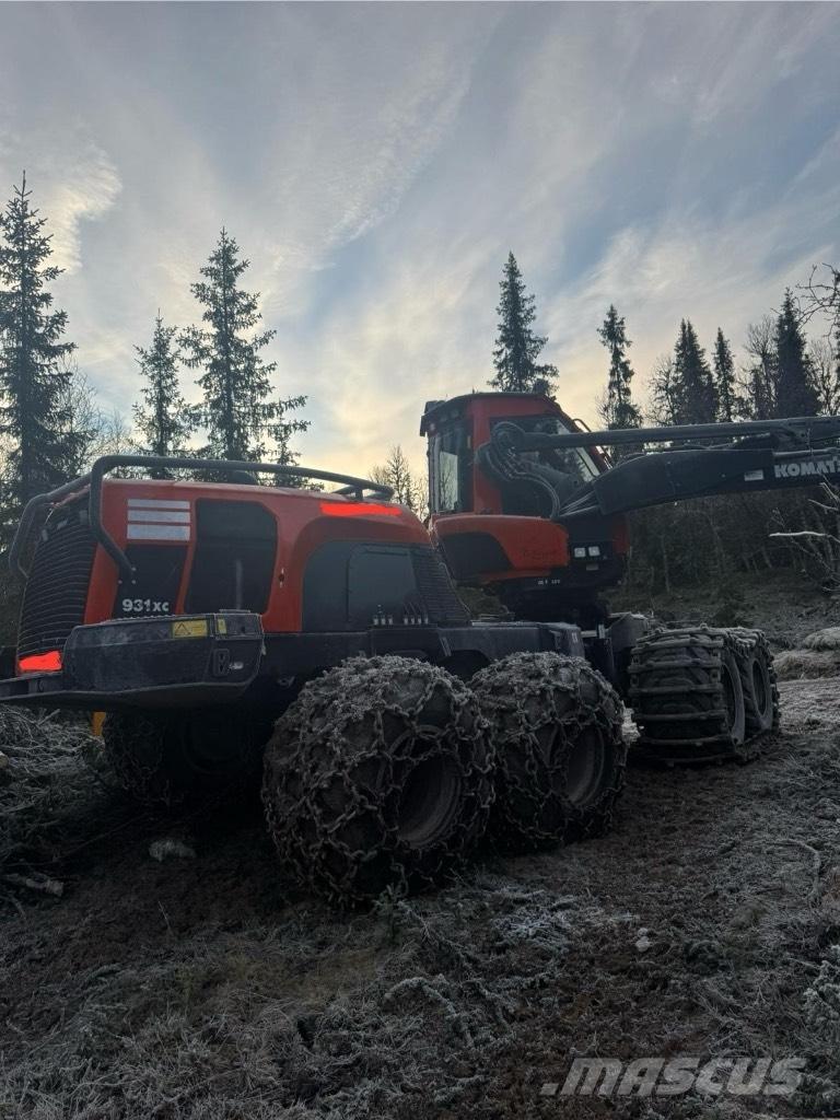 Komatsu 931 XC Harvesterid