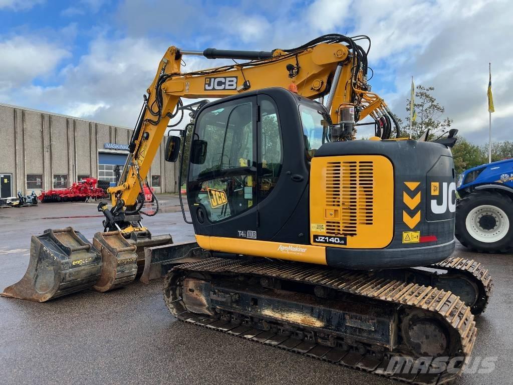 JCB JZ 140 LC Roomikekskavaatorid