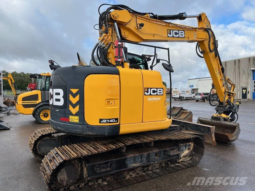 JCB JZ 140 LC Roomikekskavaatorid