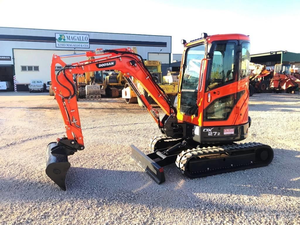 Doosan DX 27 Z Miniekskavaatorid < 7 t