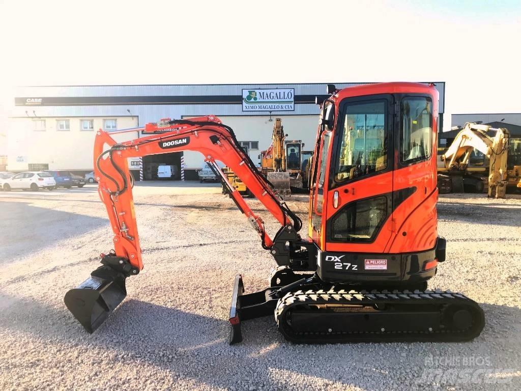 Doosan DX 27 Z Miniekskavaatorid < 7 t