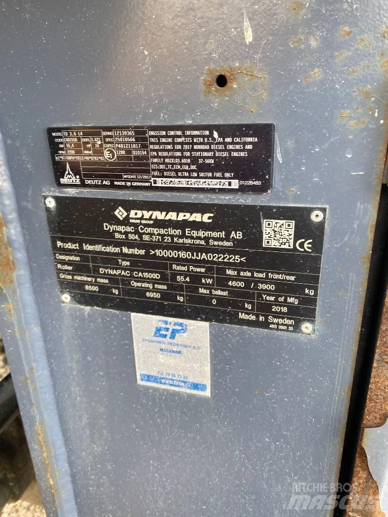 Dynapac CA 1500 D Muud rullid